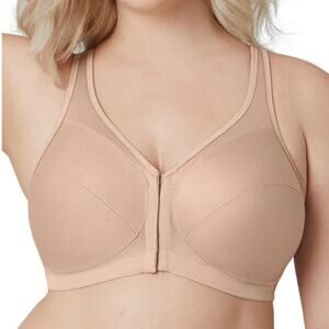 GLAMORISE Magic Lift Front Closure Posture Back Bra Size 48C